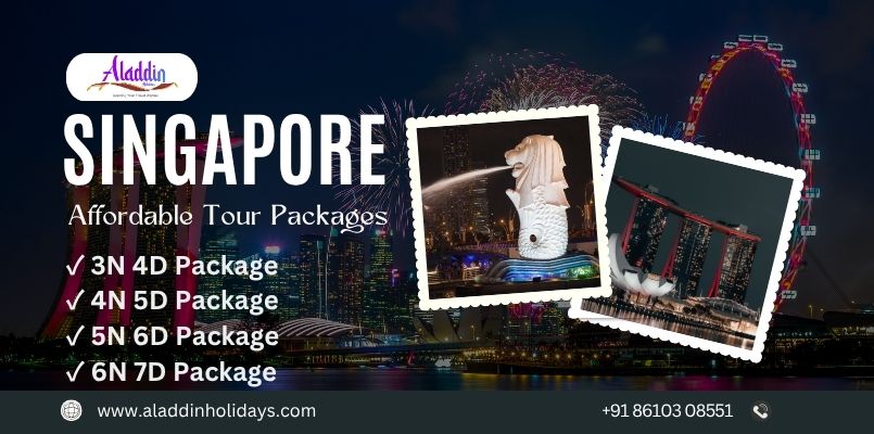 Affordable Singapore tour packages from Chennai